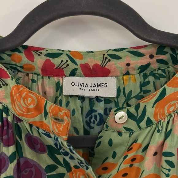 Olivia James Floral Top, M - Picture 2 of 6